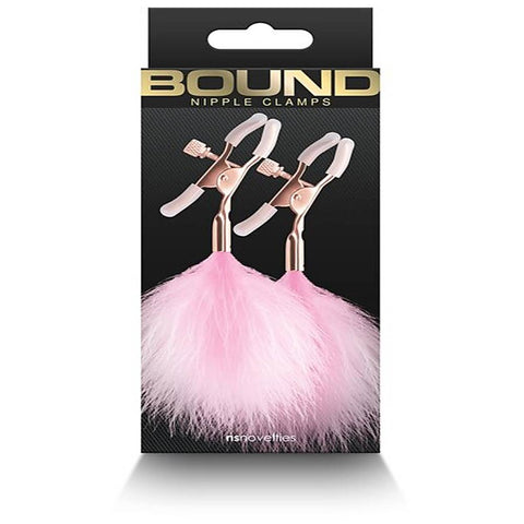 Bound Nickel Free Metal Nipple Clamps F1 By Ns Novelties - Breast and Nipple Toys