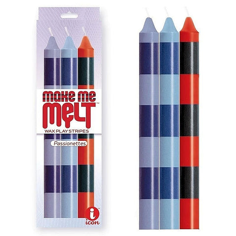 The 9'S Make Me Melt Drip Candles By Icon Brands - Bath and Intimate Fragrances