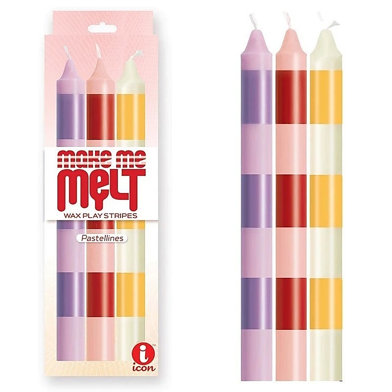 The 9'S Make Me Melt Drip Candles By Icon Brands - Bath and Intimate Fragrances
