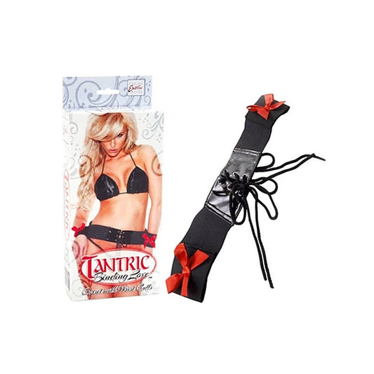 Tantric Binding Love Corset With Wrist Cuffs - Cuffs and Restraints