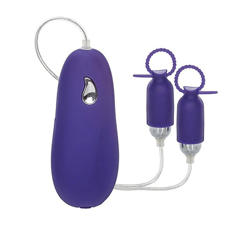 Nipple Play Silicone Vibrating Pleasurizers - Rabbit Vibrators