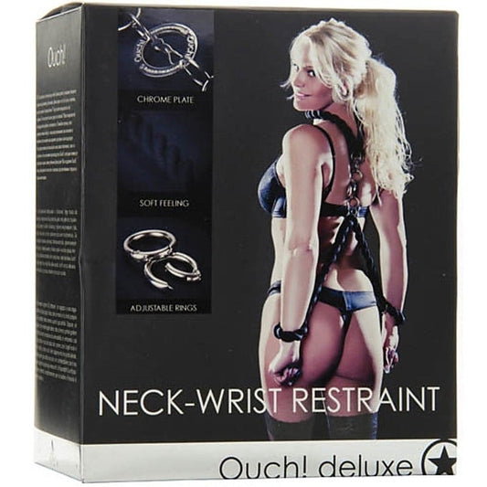 OUCH! Neck Wrist Restraint - Cuffs and Restraints