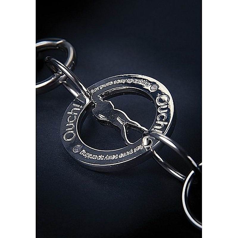Ouch! Neck Wrist Restraint By Shots Toys - Cuffs and Restraints