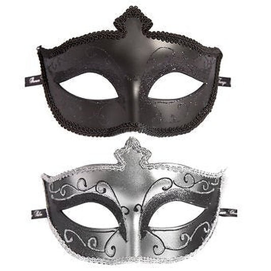 Masks On Masquerade Mask Twin Pack By Love Honey - Masks And Blindfolds
