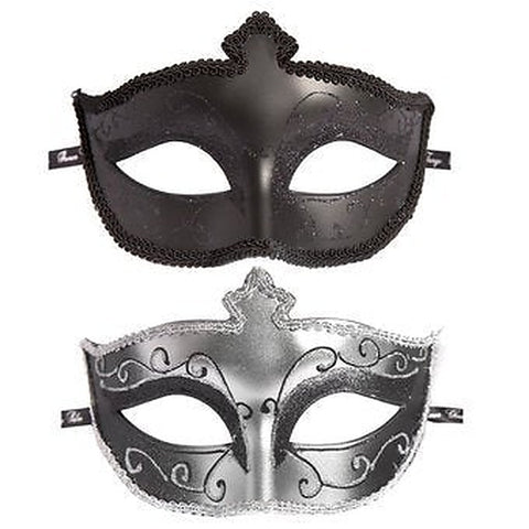 Masks On Masquerade Mask Twin Pack By Love Honey - Masks And Blindfolds