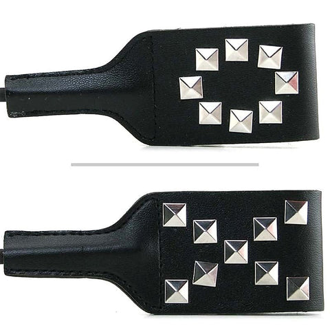 Studded X O Bondage Crop by Sportsheets - Whips And Crops