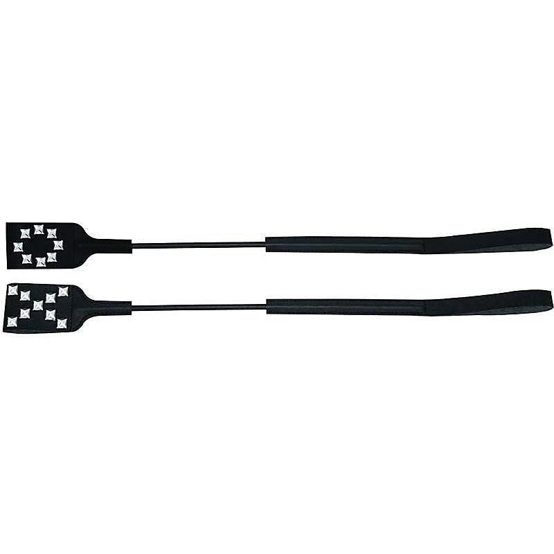 Studded X O Bondage Crop by Sportsheets - Whips And Crops