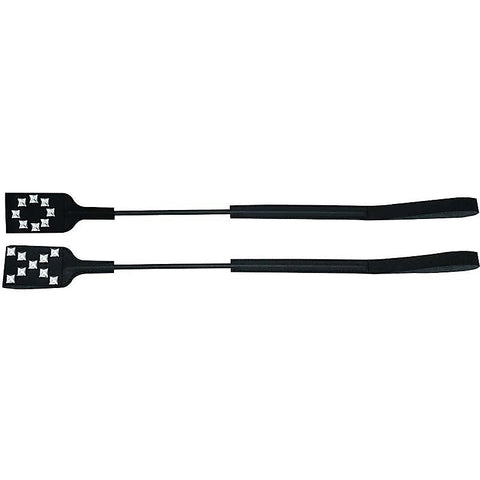 Studded X O Bondage Crop by Sportsheets - Whips And Crops