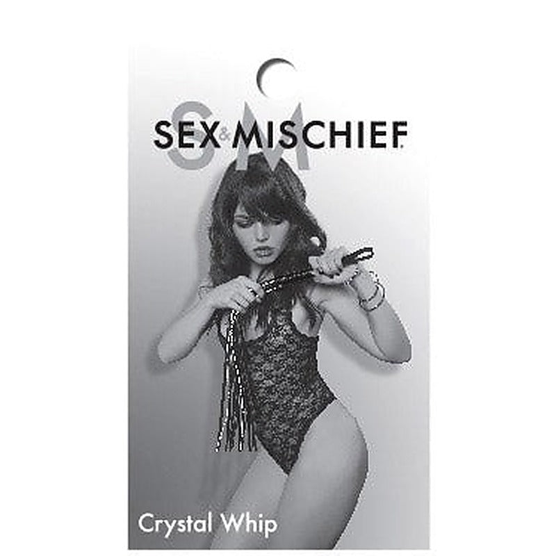 Sex & Mischief Crystal Impact Whip by Sportsheets - Whips And Crops