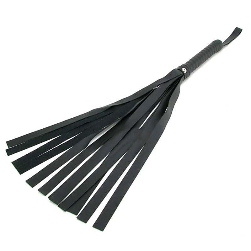 Faux Leather Flogger by Sportsheets - Whips And Crops