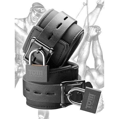 Tom of Finland Neoprene Wrist Cuffs - Cuffs and Restraints
