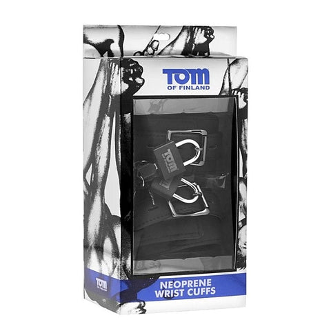 Tom of Finland Neoprene Wrist Cuffs - Cuffs and Restraints