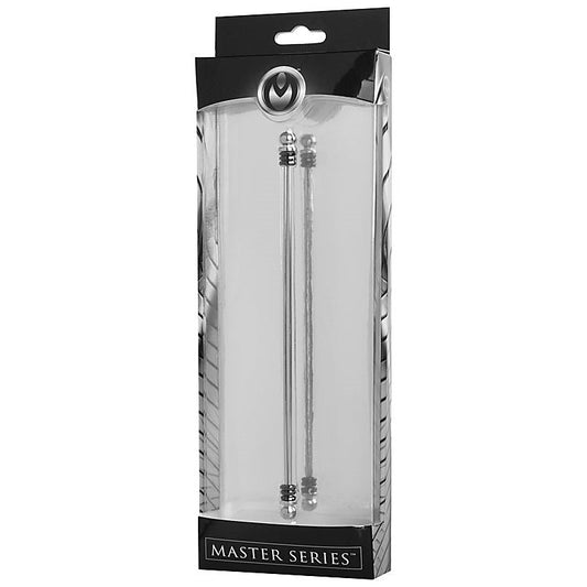 Master Series Abacus Double Bar Pincher - Breast and Nipple Toys