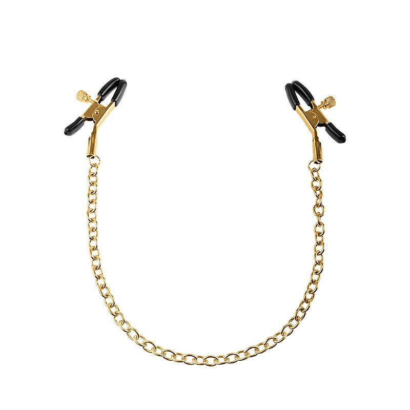 Fetish Fantasy Chain Nipple Clamps by Pipedream Products - Nipple and Clit Clamps