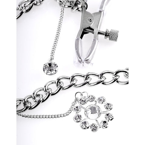 Crystal Nipple Clamps By Pipedream Products - Nipple and Clit Clamps