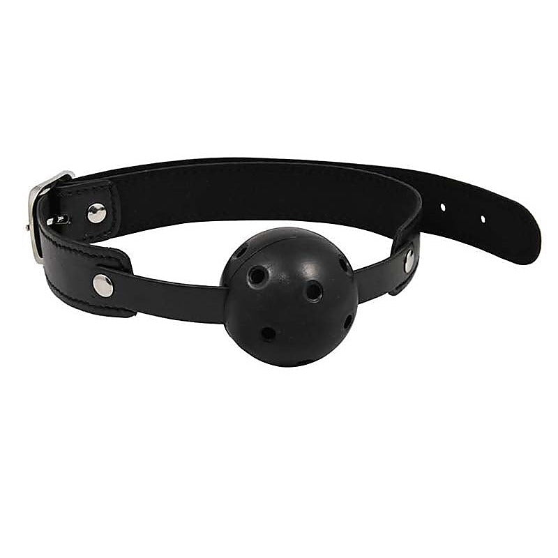 Sex & Mischief Breathable Ball Gag by Sportsheets - Bondage Gags and Bits