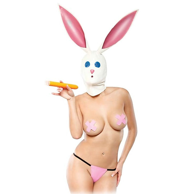 Honey Bunny Latex Bdsm Hood By Pipedream Products - Bondage Hoods