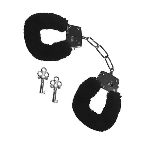 Sex & Mischief Furry Handcuffs by Sportsheets - Cuffs and Restraints