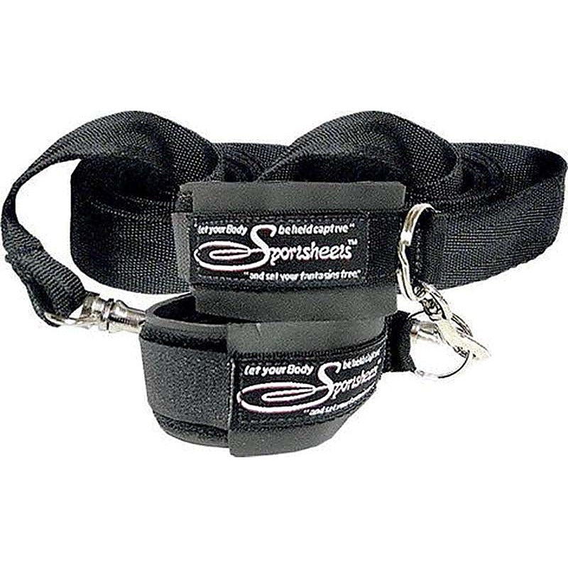 Sports Cuffs & Tethers Kit by Sportsheets - Cuffs and Restraints