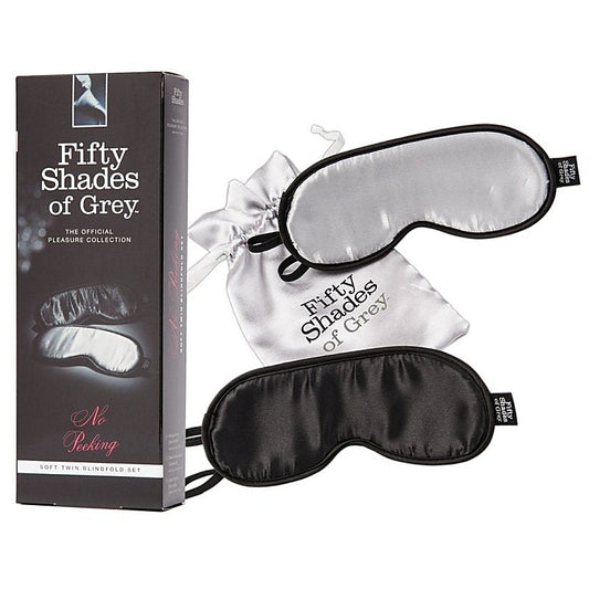 No Peeking Soft Twin Blindfold Set