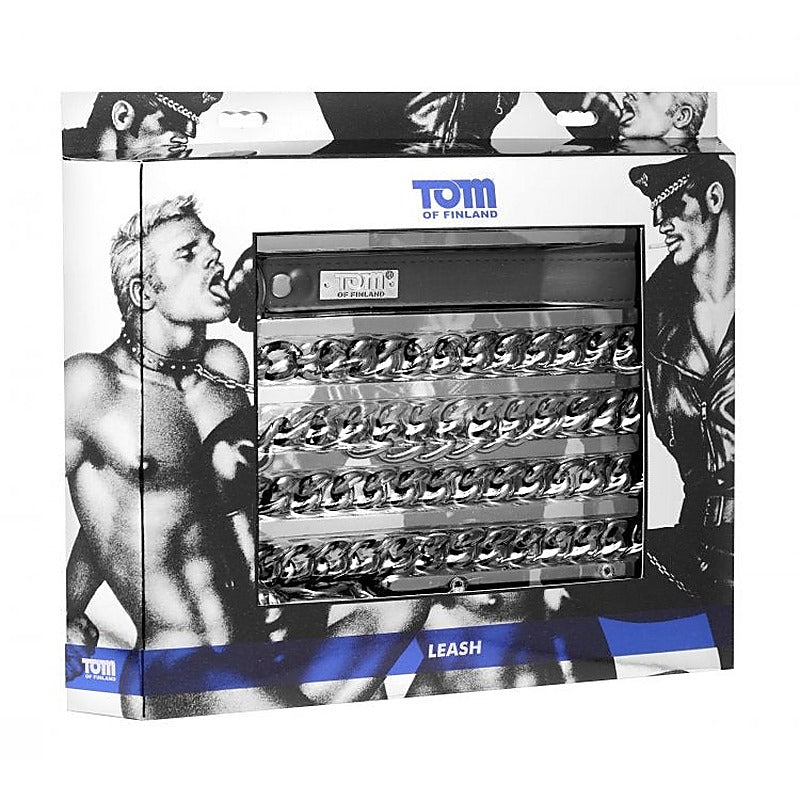 Tom of Finland Bondage Collar and Leash - Collars and Leads