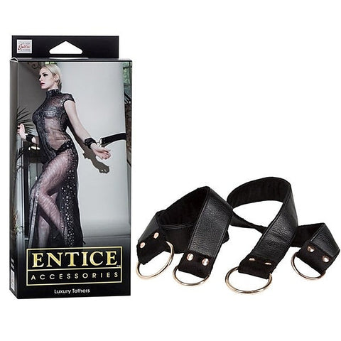 CalExotics Entice Luxury Tethers BDSM Restraints - Cuffs and Restraints