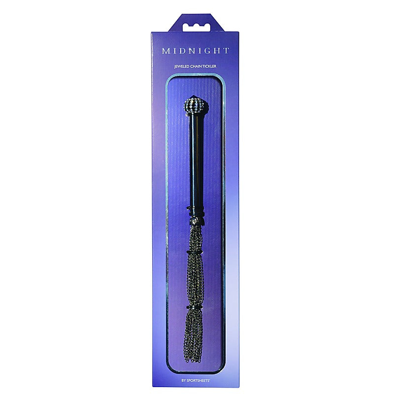 Midnight Jeweled Chain Tickler By Sportsheets - Ticklers
