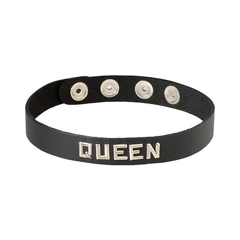 Wordband Collar - QUEEN - Collars and Leads