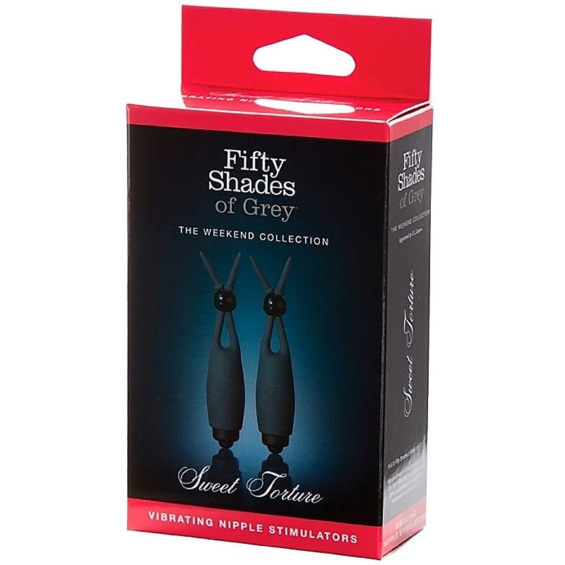 Sweet Torture Vibrating Nipple Stimulators By Love Honey - Nipple and Clit Clamps