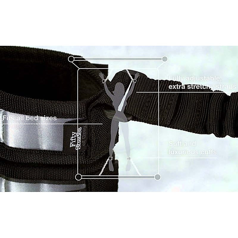 Completely His Bed Spreader with Elasticated Straps - Sex Furniture