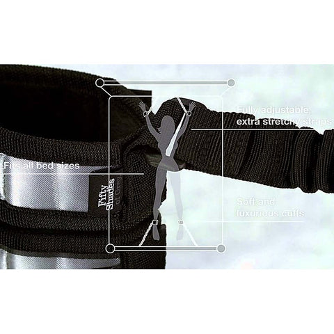 Completely His Bed Spreader with Elasticated Straps - Sex Furniture