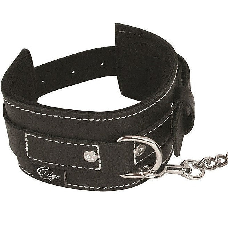 Edge Leather Arm/Thigh Restraints by Sportsheets - Cuffs and Restraints