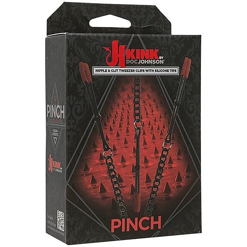 Kink Pinch Nipple & Clit Tweezer Clips By Doc Johnson - Nipple and Clit Clamps