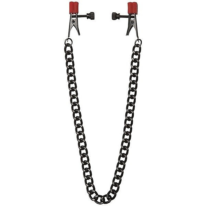 Kink Chain Nipple Clips by Doc Johnson - Nipple and Clit Clamps