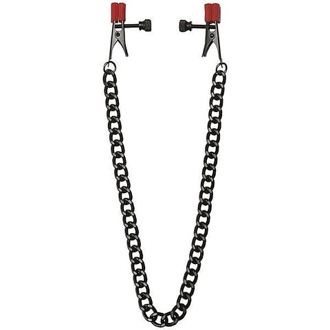 Kink Chain Nipple Clips by Doc Johnson - Nipple and Clit Clamps