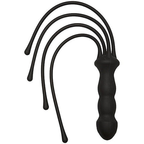 The Quad Silicone Whip by Doc Johnson - Whips And Crops