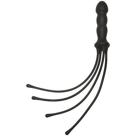The Quad Silicone Whip by Doc Johnson - Whips And Crops