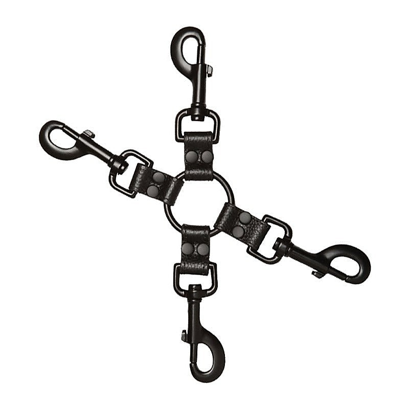 Kink Leather Submissive Accessories All Access Clips Black - Cuffs and Restraints