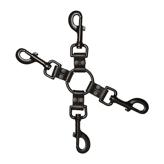 Kink Leather Submissive Accessories All Access Clips Black - Cuffs and Restraints