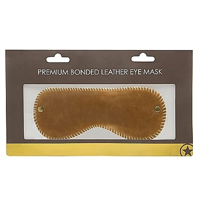 Ouch! Eyemask Brown by Shots Toys - Masks And Blindfolds