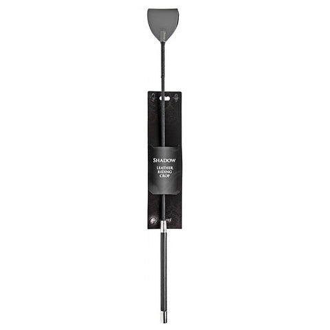 Shadow Leather Riding Crop by XR Brands - Whips And Crops