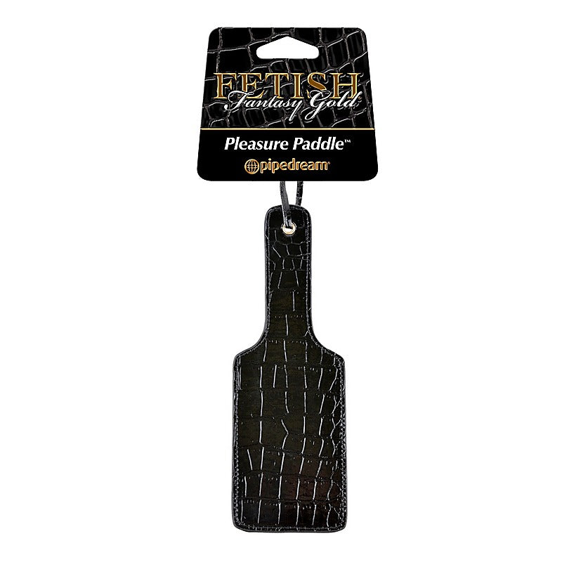 Fetish Fantasy Gold Pleasure Bondage Paddle - Paddles And Slappers