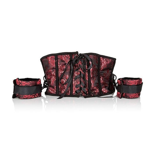 Scandal Corset with Cuffs - Cuffs and Restraints