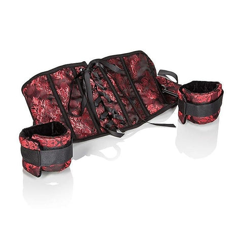 Scandal Corset With Cuffs By California Exotics - Cuffs and Restraints