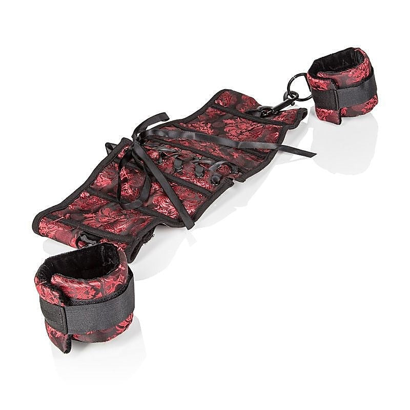 Scandal Corset With Cuffs By California Exotics - Cuffs and Restraints