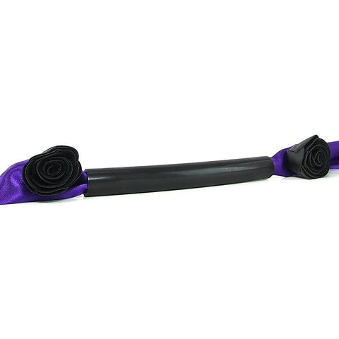 Black Rose Forbidden Flower Bdsm Mouth Bit By Doc Johnson - Bondage Gags and Bits