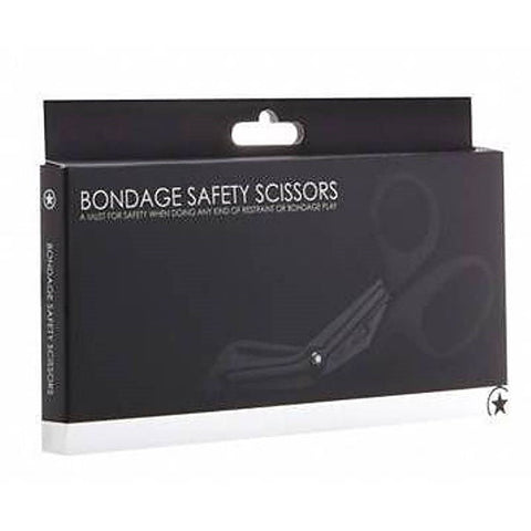 Ouch Bondage Safety Scissor Black by Shots Toys - Dental and Clinical