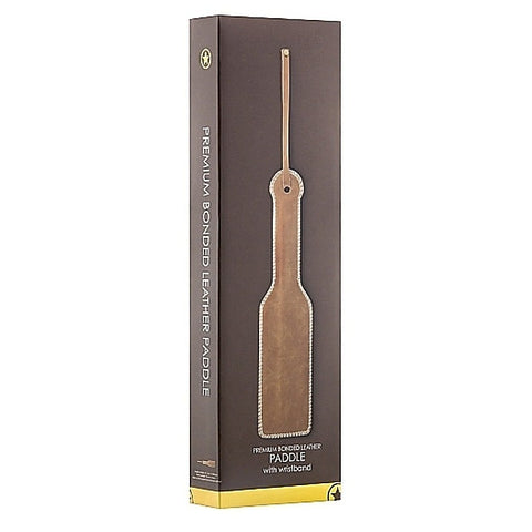 Bonded Leather Paddle by Shots Toys - Paddles And Slappers