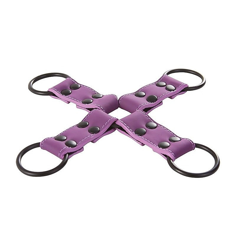 Lust Bondage Hogtie Purple By Ns Novelties - Cuffs and Restraints