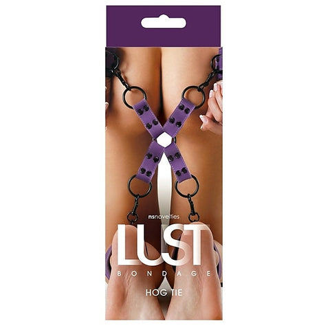 Lust Bondage Hogtie Purple By Ns Novelties - Cuffs and Restraints